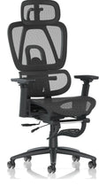 Horizon Executive Mesh Chair with Height Adjustable Arms and Footrest, 
