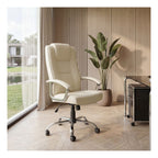 Houston Leather High Back Executive Chair, view 6