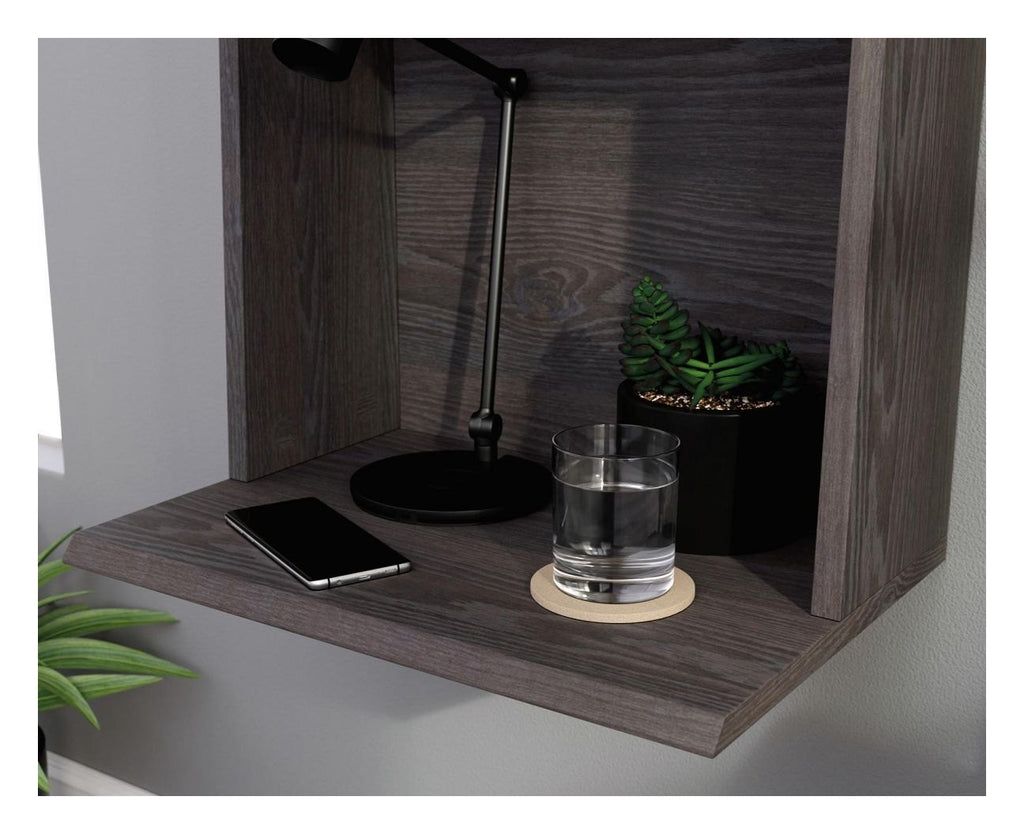 Hudson Wall Mounted Night Stand, view 2