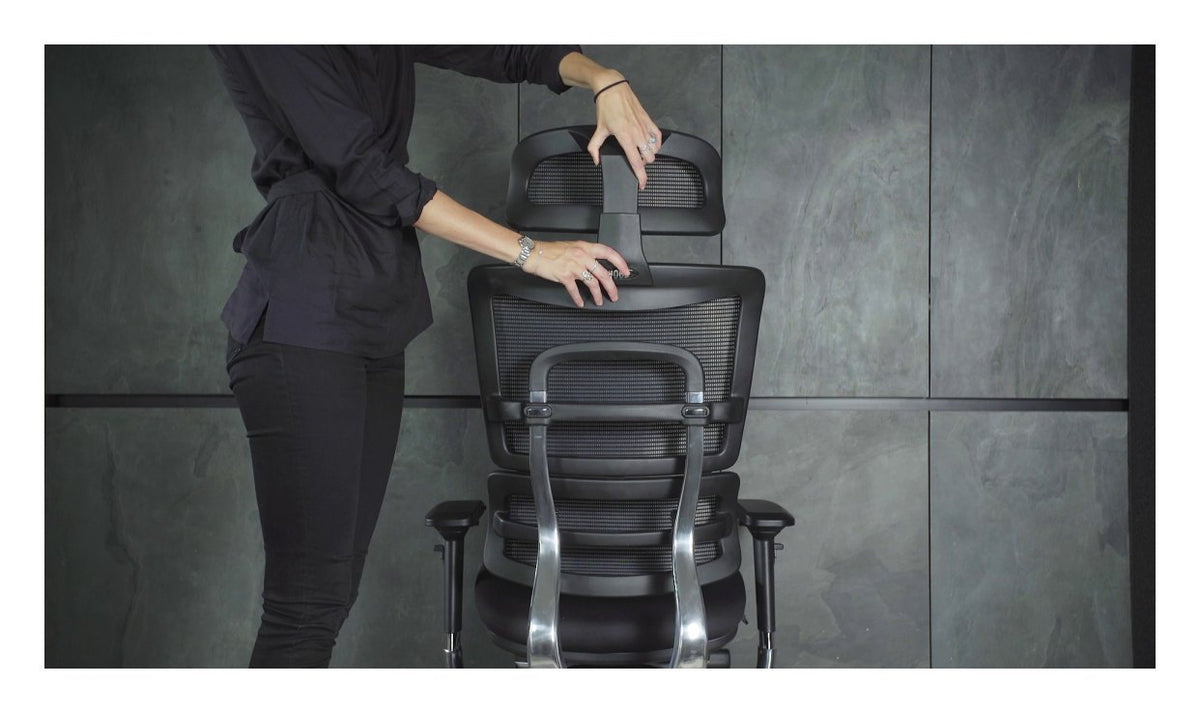 Hood i29 Fabric and Mesh Ergonomic Office Chair, view 15