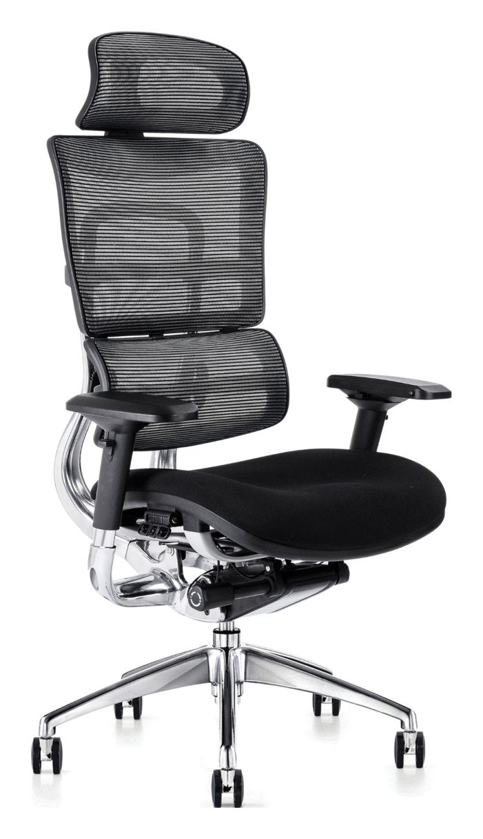Hood i29 Fabric and Mesh Ergonomic Office Chair, view 3