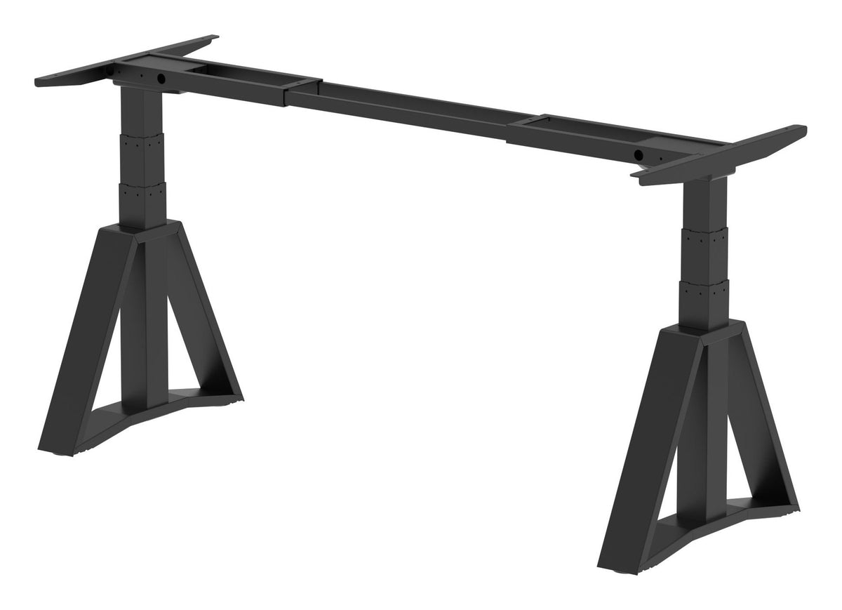 Impulse Air triangular piste feet, set of 2, in black, another view 1