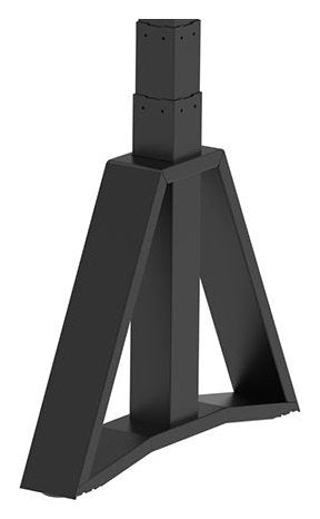Impulse Air triangular piste feet, set of 2, in black