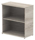 Impulse bookcase, 800mm, in grey oak