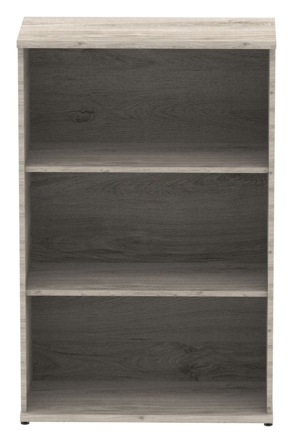 Impulse bookcase, 1200mm, in grey oak, another view 1