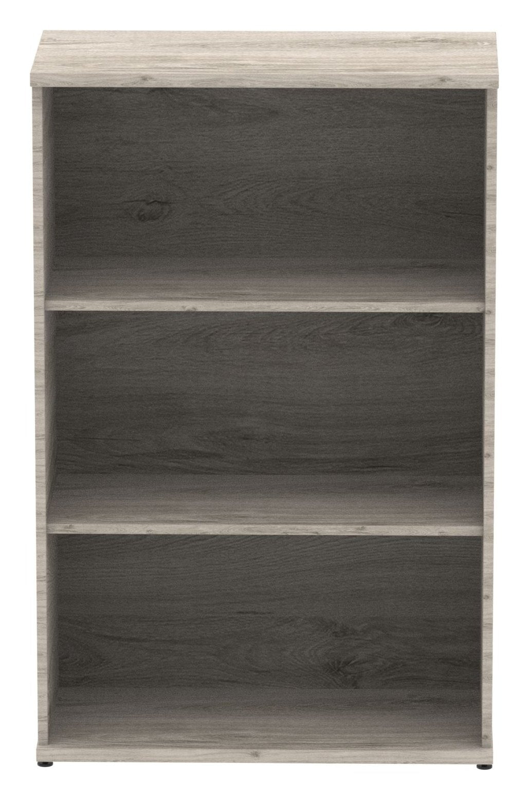 Impulse bookcase, 1200mm, in grey oak, another view 1