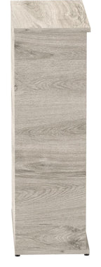 Impulse bookcase, 1200mm, in grey oak, another view 3