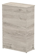 Impulse bookcase, 1200mm, in grey oak, another view 4