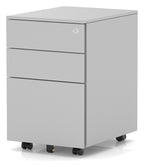 Impulse Qube mobile steel pedestal, in grey