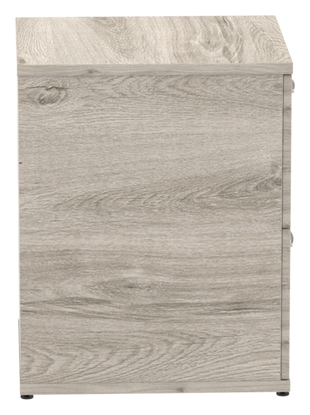 Impulse filing cabinet, 2 drawers, in grey oak, another view 3
