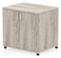 Impulse mobile cupboard, in grey oak