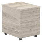 Impulse mobile pedestal, 3 drawers, in grey oak, another view 6