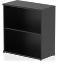 Impulse night bookcase, 800mm, in black