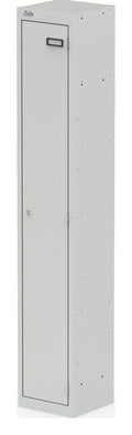 Impulse Qube locker, 1 door, in grey