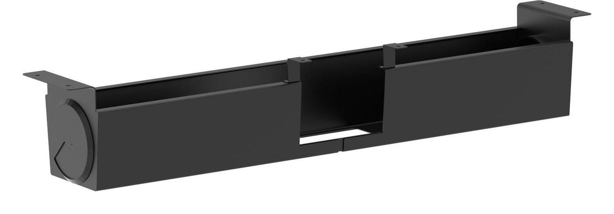 Impulse universal cable tray, in black