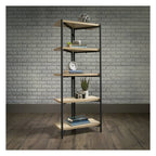 Industrial Style Chunky 4 Shelf Bookcase