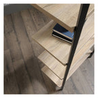 Industrial Style Chunky 4 Shelf Bookcase, view 4