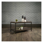 Industrial Style Coffee Table Smoked Oak
