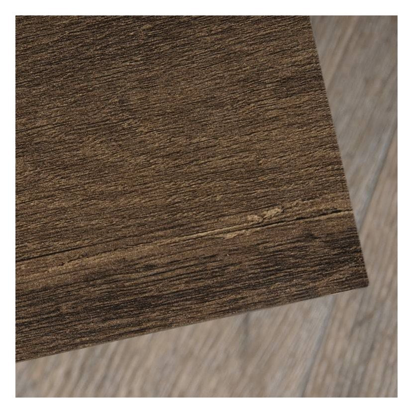 Industrial Style Coffee Table Smoked Oak, view 3