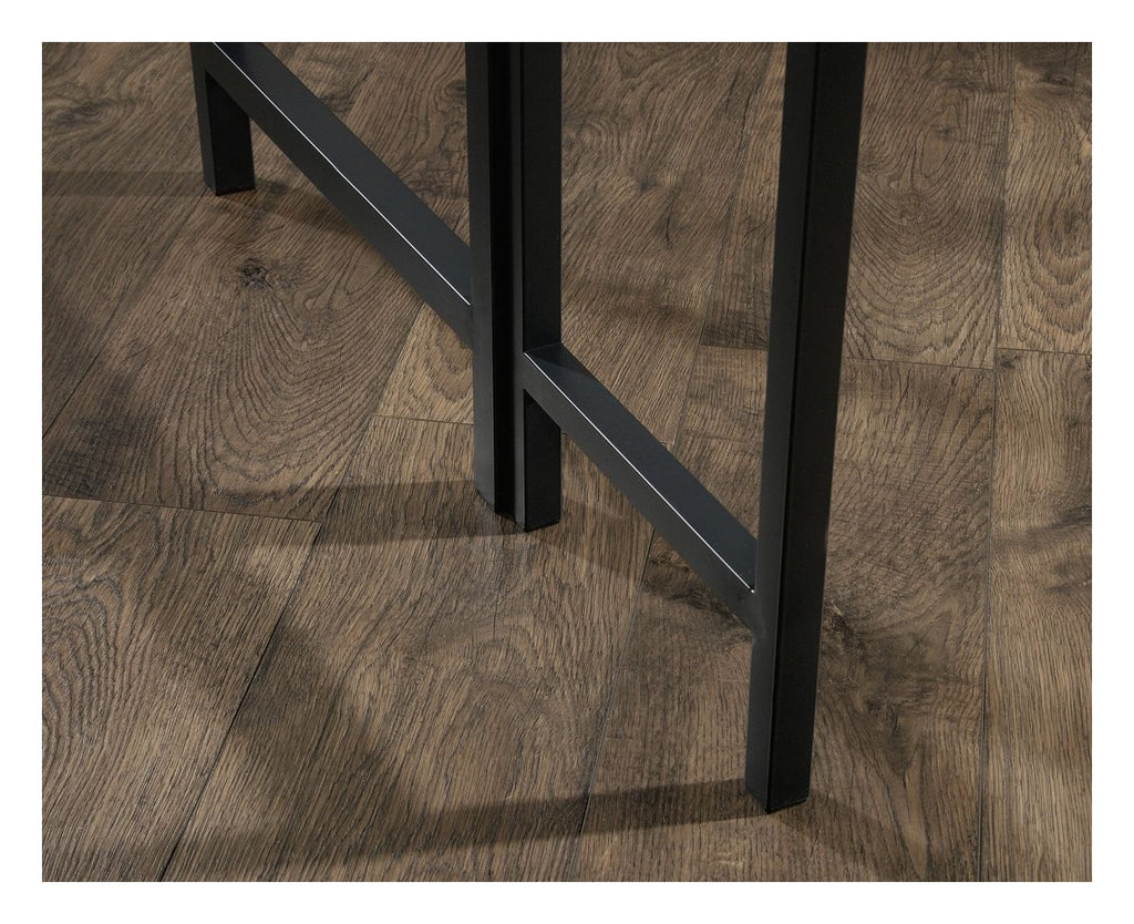 Industrial Style High Work Table with Flip Extension, view 12