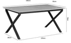 Ipswich Dining Table 160 X 90cm, view 10
