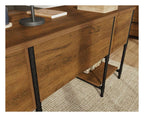 Iron Foundry Double Pedestal Desk, view 6