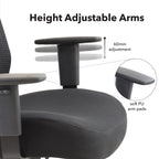 Isla Heavy Duty 24 Hour Mesh Chair detail