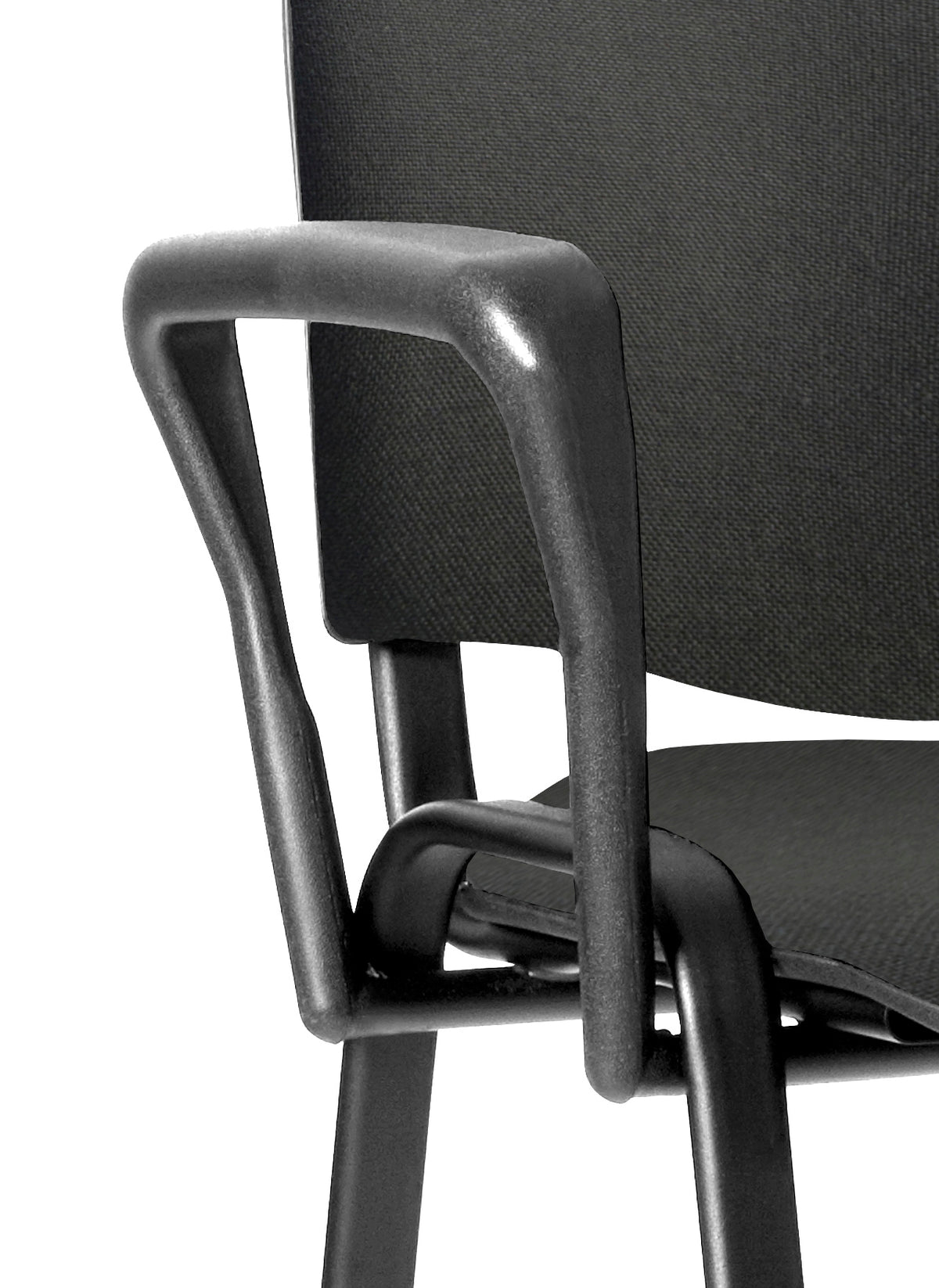 ISO Black Shaped Arm Set, black
