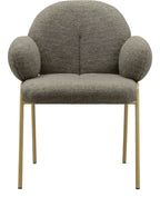 Iwama Teddy Fabric Dining Chair (Pack of 2), view 13