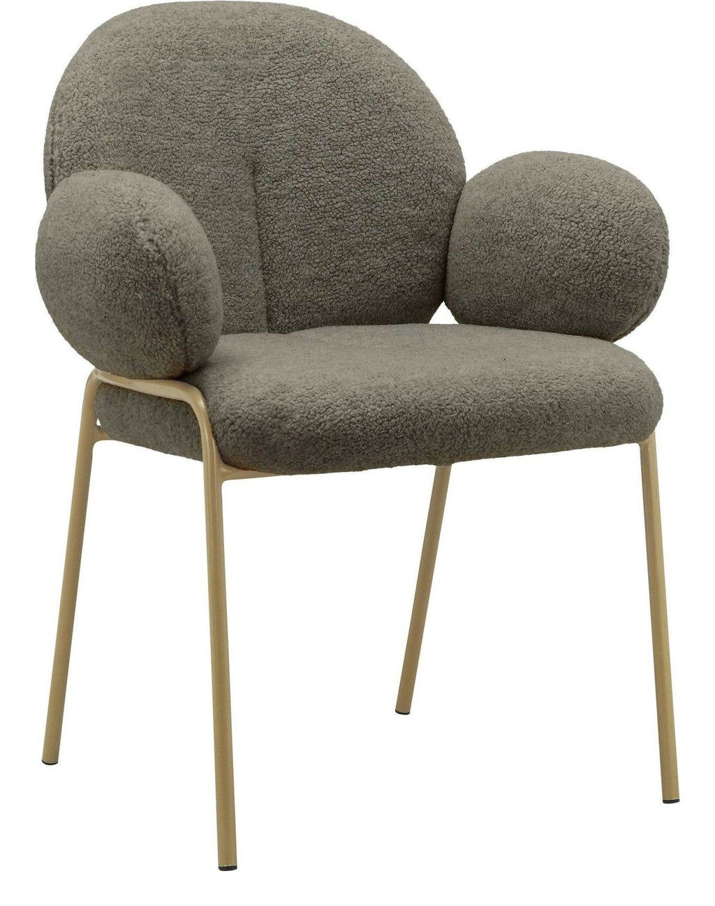 Iwama Teddy Fabric Dining Chair (Pack of 2), view 15