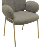 Iwama Teddy Fabric Dining Chair (Pack of 2), view 16