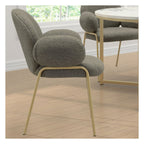 Iwama Teddy Fabric Dining Chair (Pack of 2), view 19