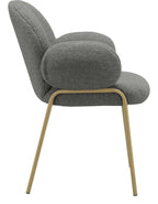 Iwama Teddy Fabric Dining Chair (Pack of 2), view 5