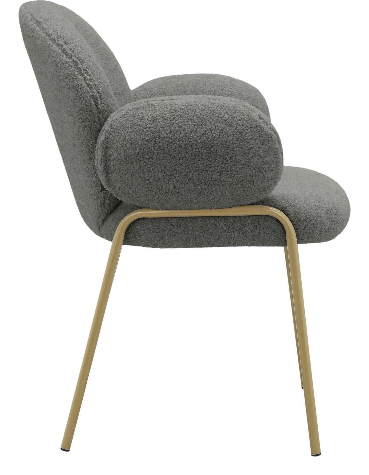 Iwama Teddy Fabric Dining Chair (Pack of 2), view 5