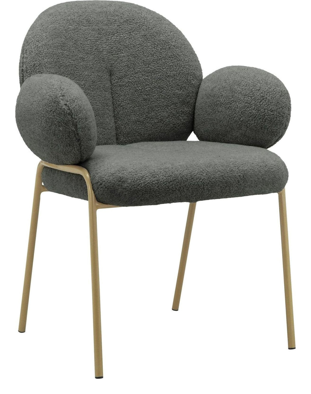 Iwama Teddy Fabric Dining Chair (Pack of 2), view 6