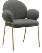 Iwama Teddy Fabric Dining Chair (Pack of 2), view 6