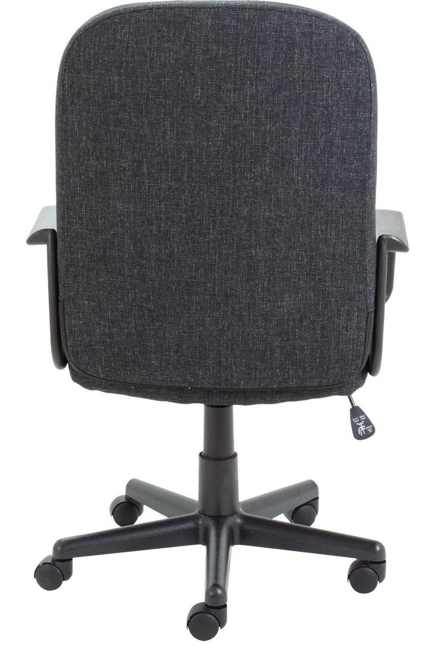 Jack 2 Executive Office Chair in charcoal from the back