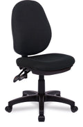 Java 300 Medium Back Operator Chair in black, no arms