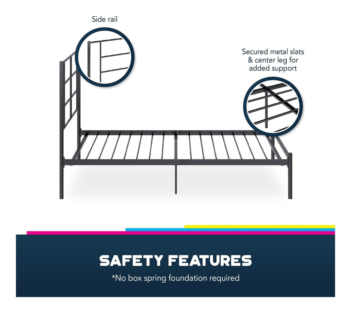 Jensen Metal Bed, view 16