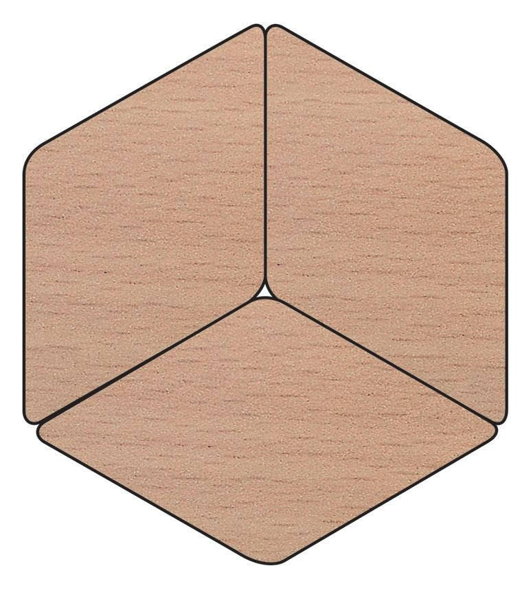 Jewel Modular Classroom Table, view 2