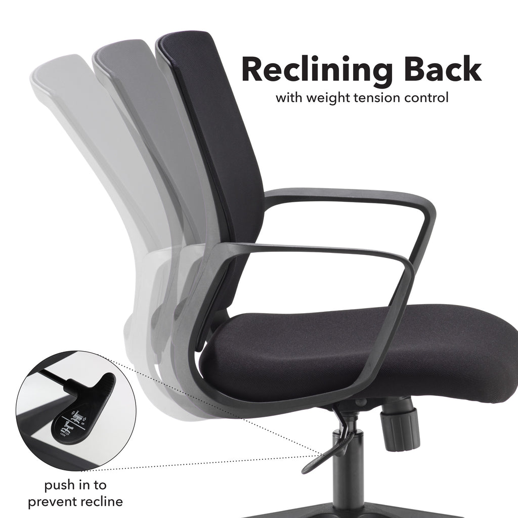 Jonas Mesh Operator Chair detail