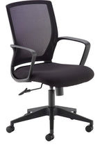 Jonas Mesh Operator Chair in black