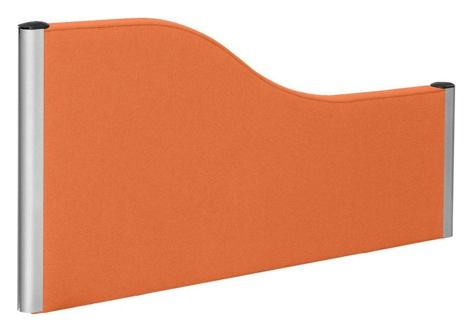 Jubilee Acoustic Desk Screen, Shaped Top