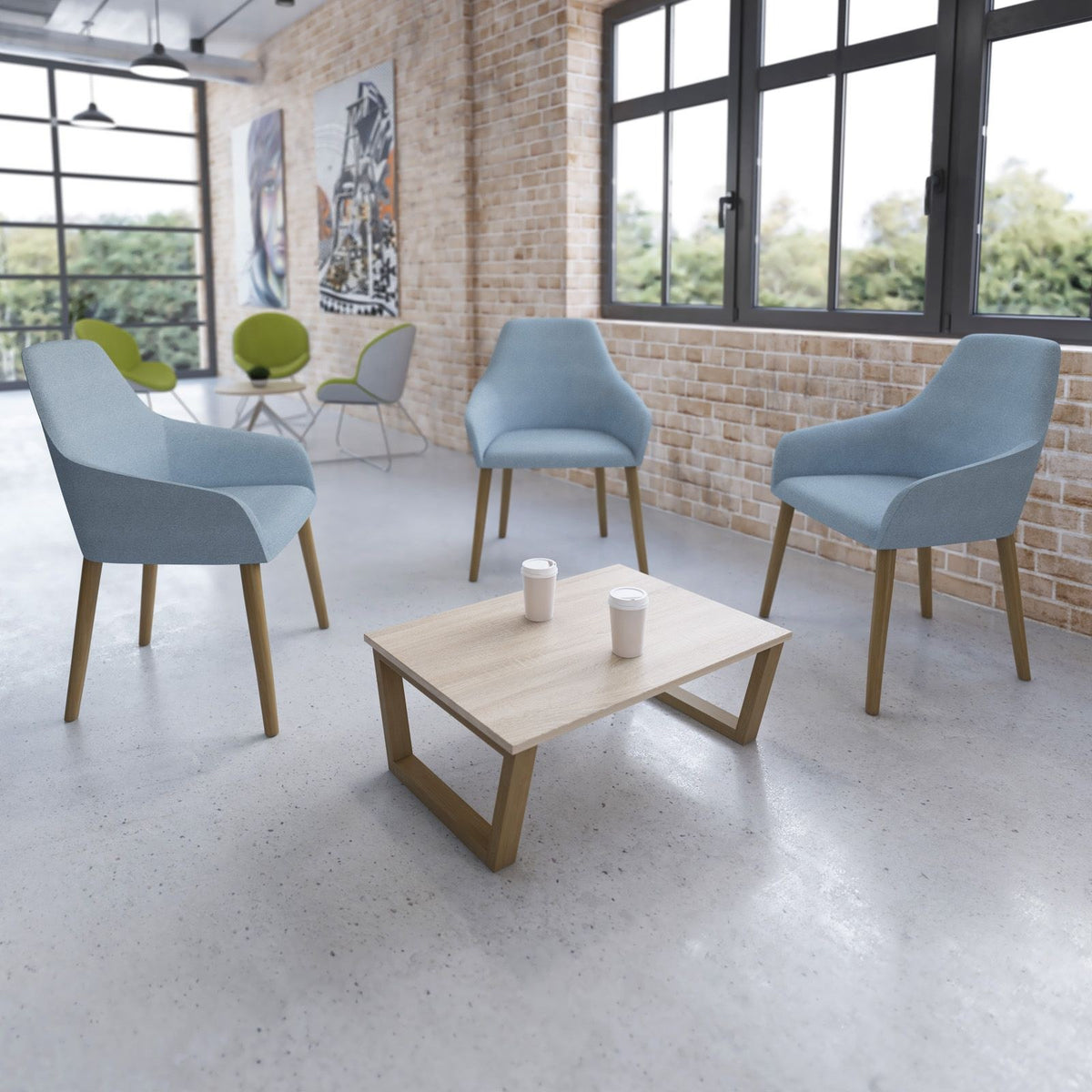 Juna Fabric Lounge Chair