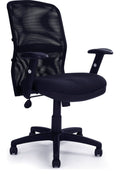 Jupiter Mesh Manager Chair in black