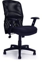 Jupiter Mesh Manager Chair in black