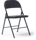 Kava Folding Chair, Pack of 4 in black