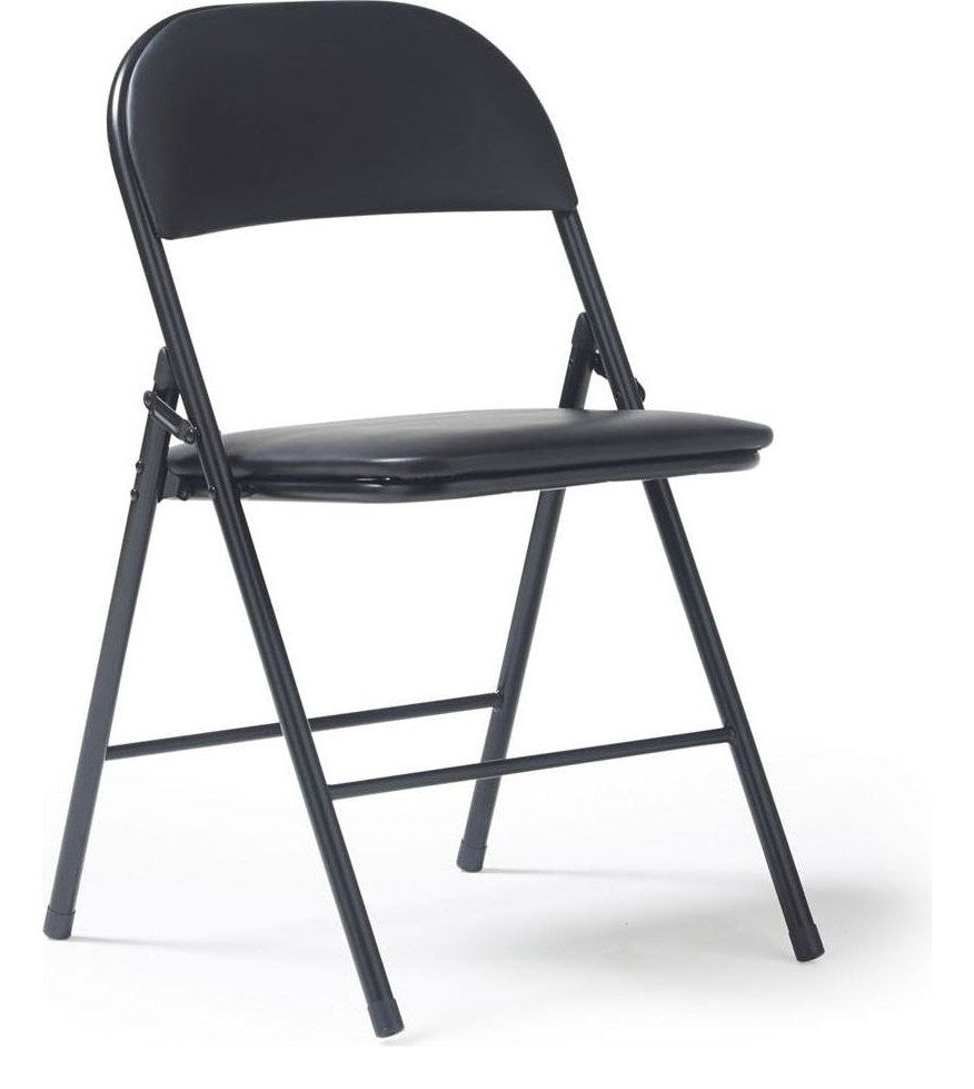 Kava Folding Chair, Pack of 4 in black