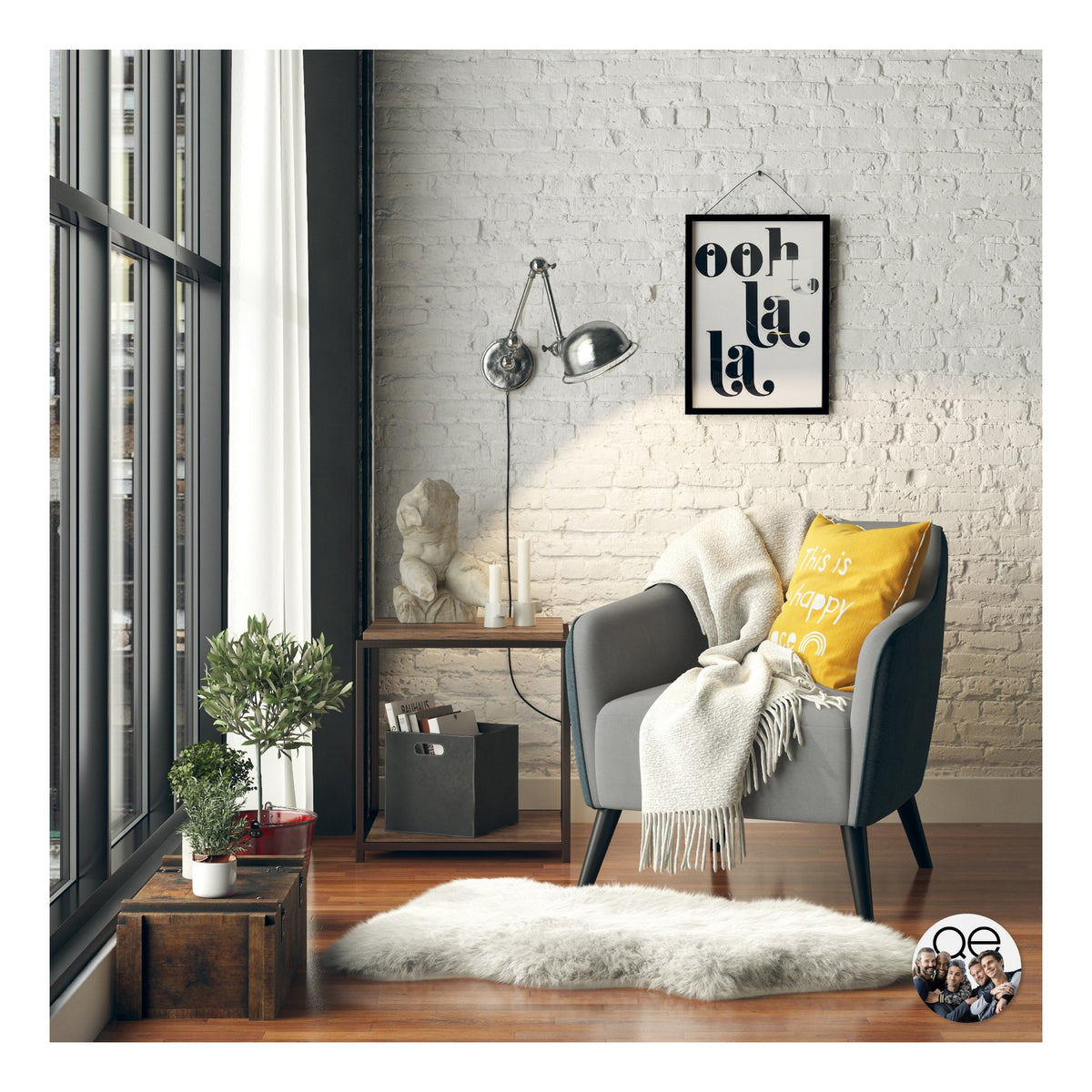 Kayden Accent Chair Chenille, view 2