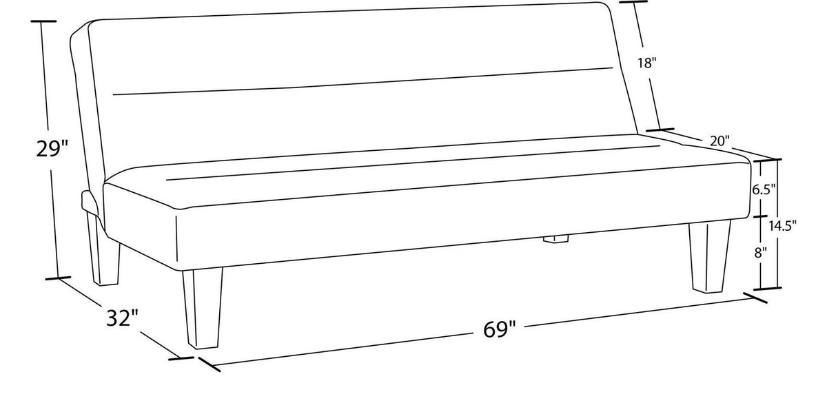 Kebo Futon Velvet, view 11